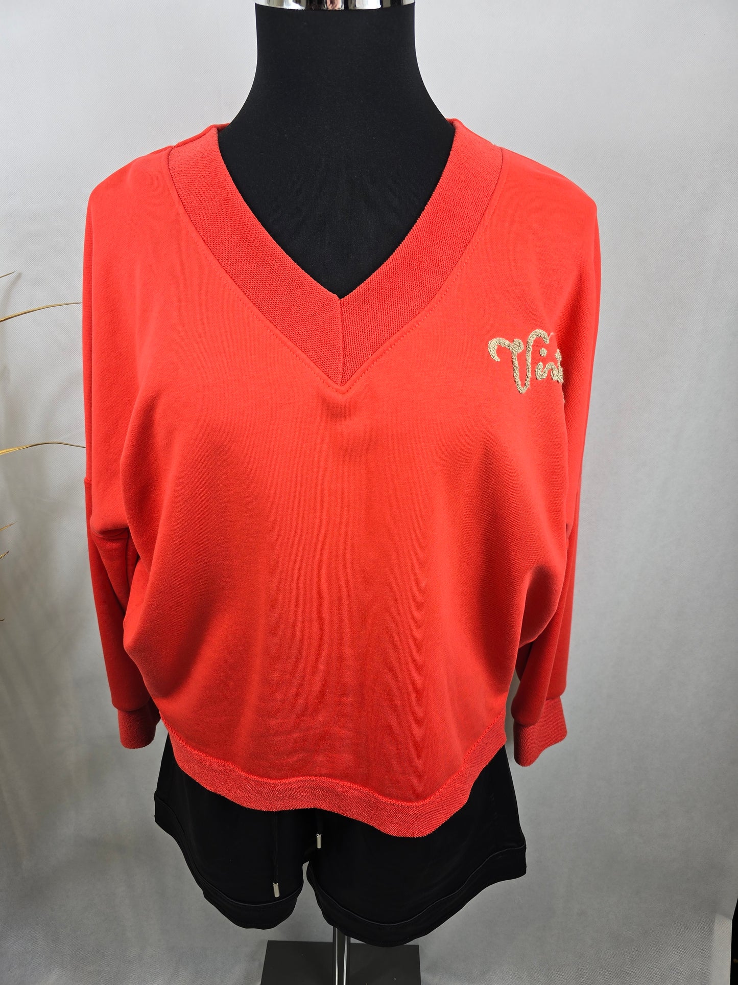 Pull "VINTAGE" à col V