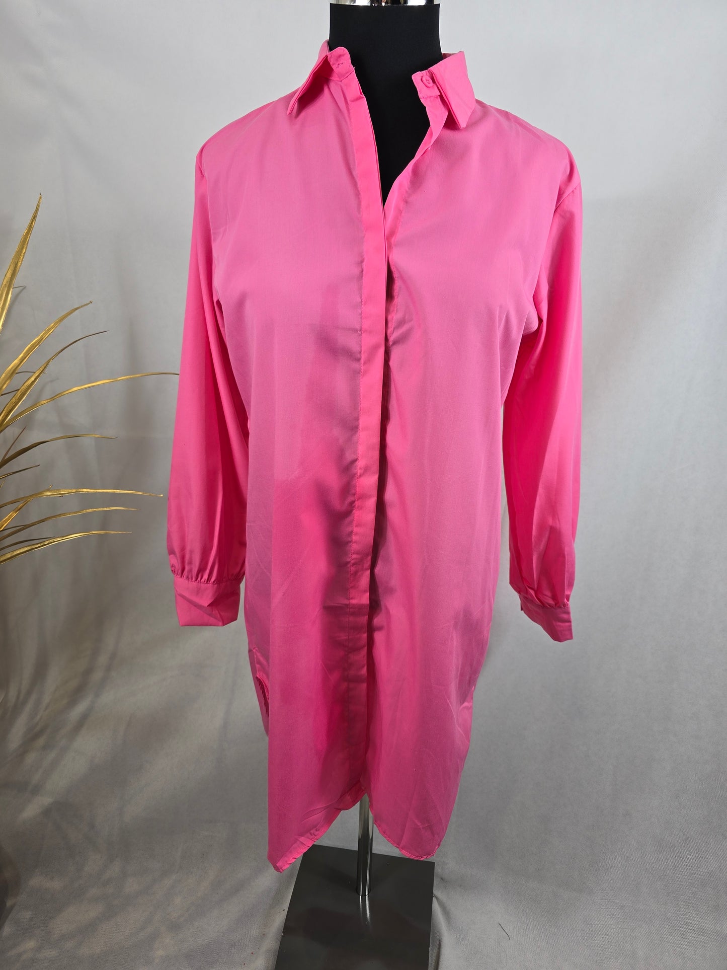 Chemise longue PINK rose
