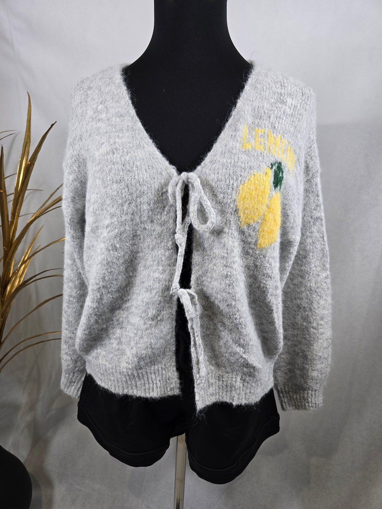 Pull "LEMON" avec motif citron