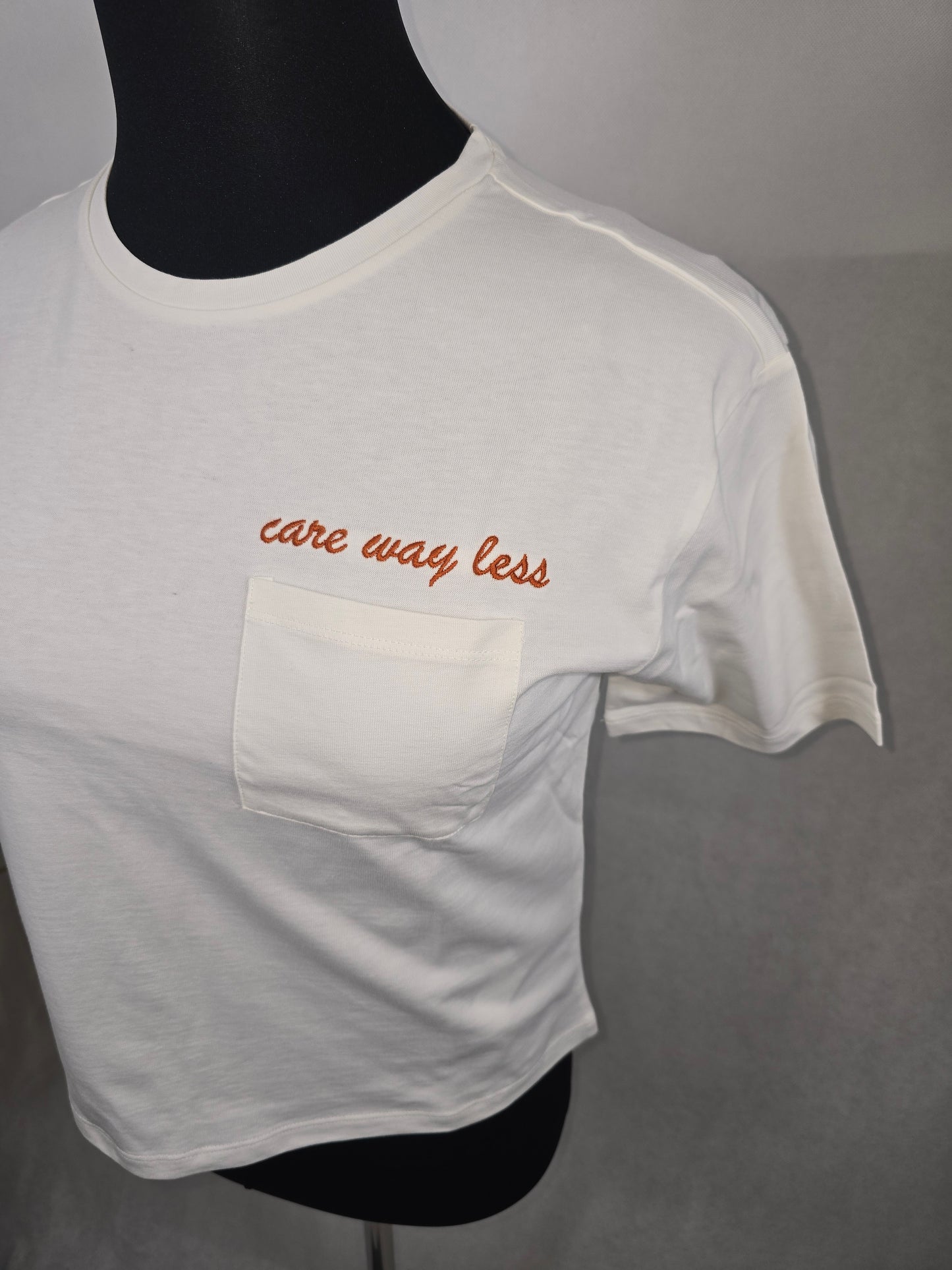 T-Shirt "Care Way Less"