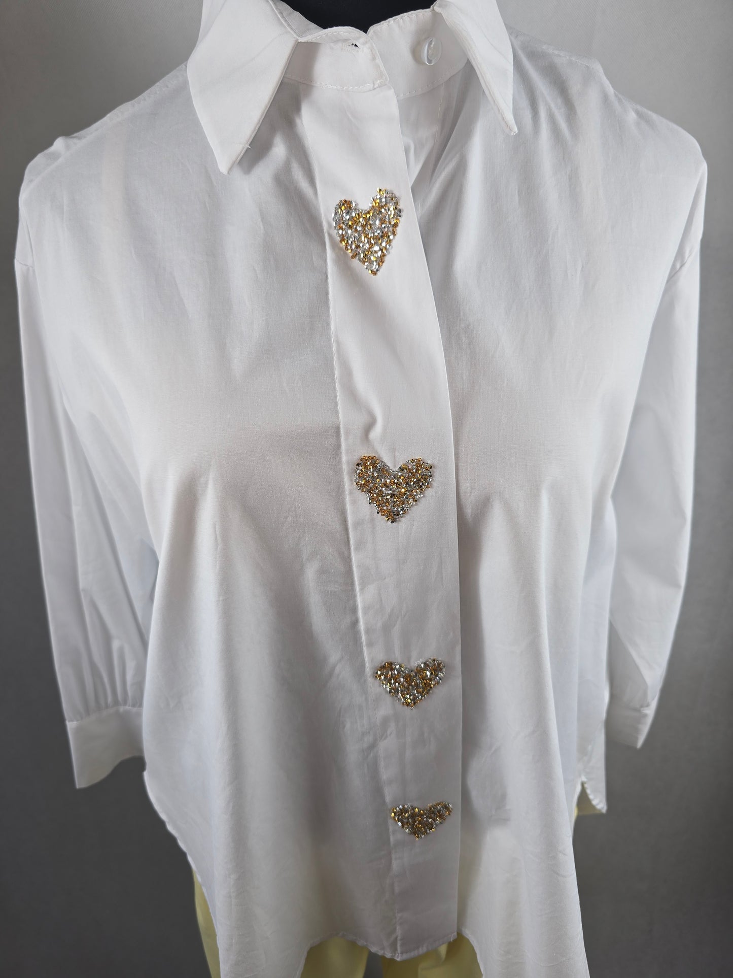 Chemise Cœur Doré