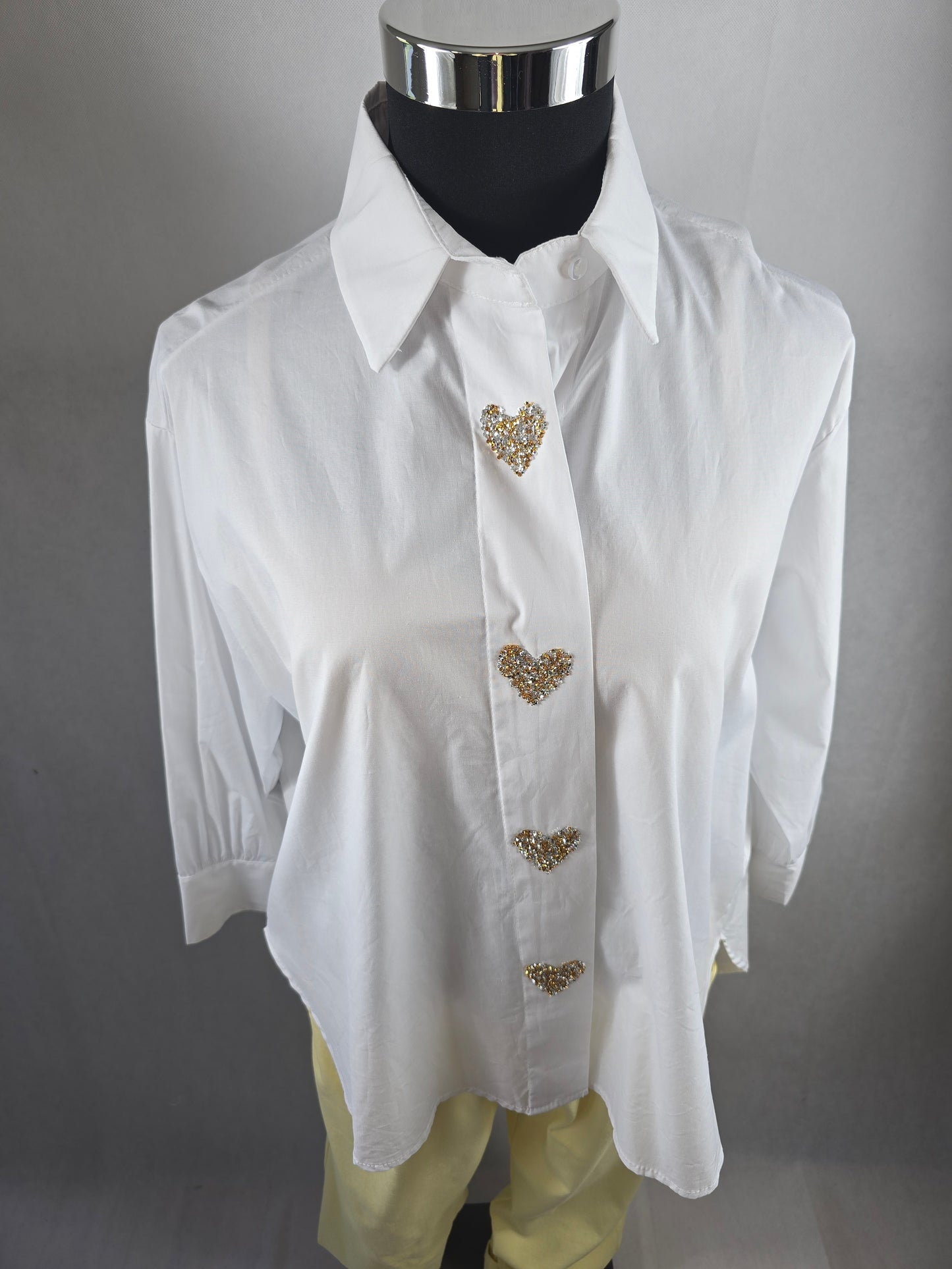 Chemise Cœur Doré
