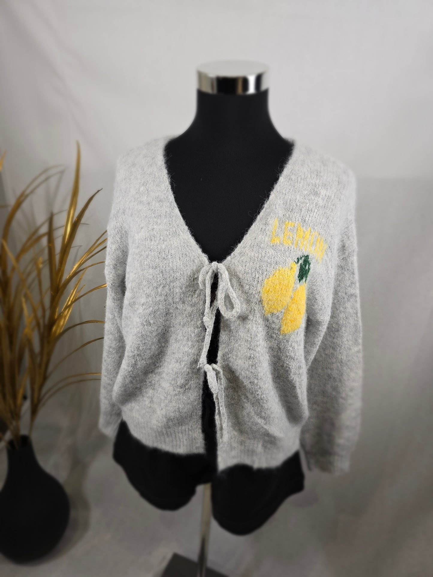 Pull "LEMON" avec motif citron