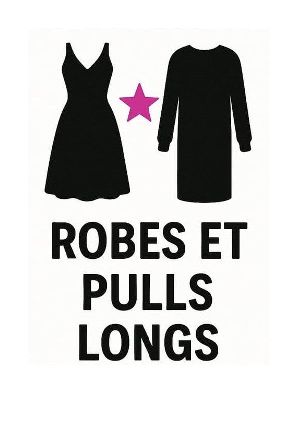 Robes et pulls longs