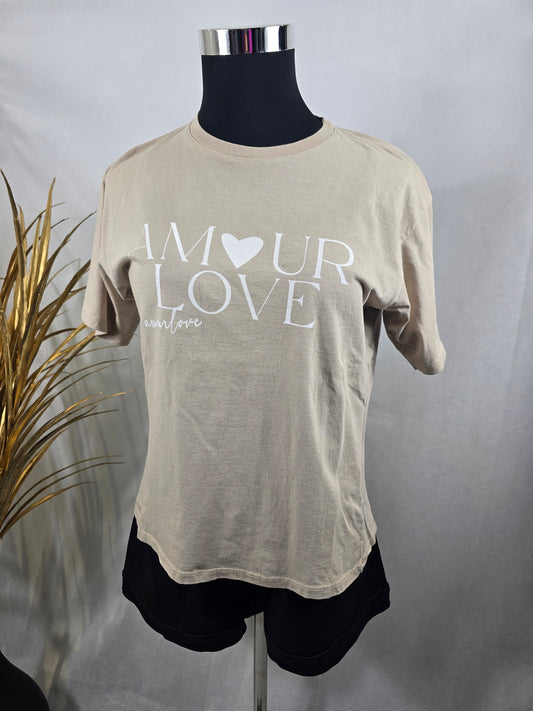 T-shirt "AMOUR LOVE"