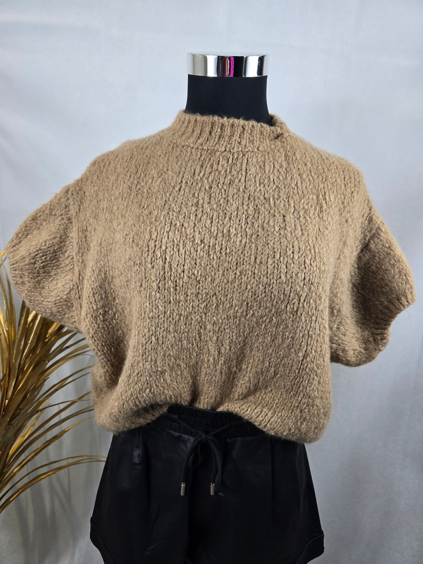 Gilet-pull MC Beige
