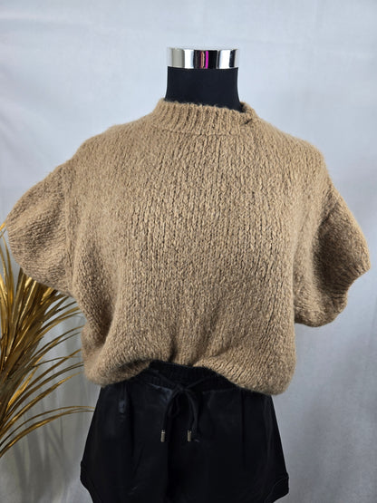 Gilet-pull MC Beige