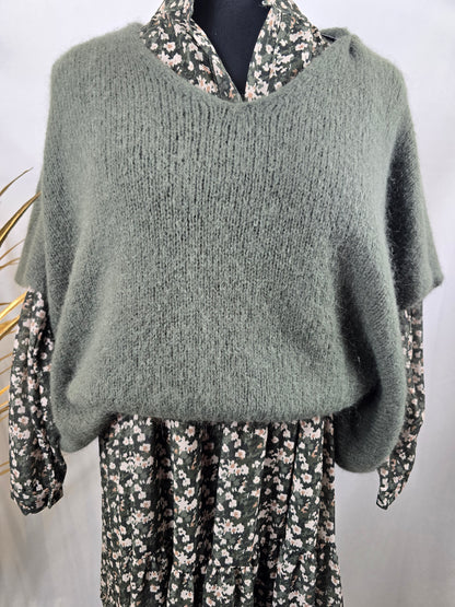 Gilet-pull LILAN sans manches