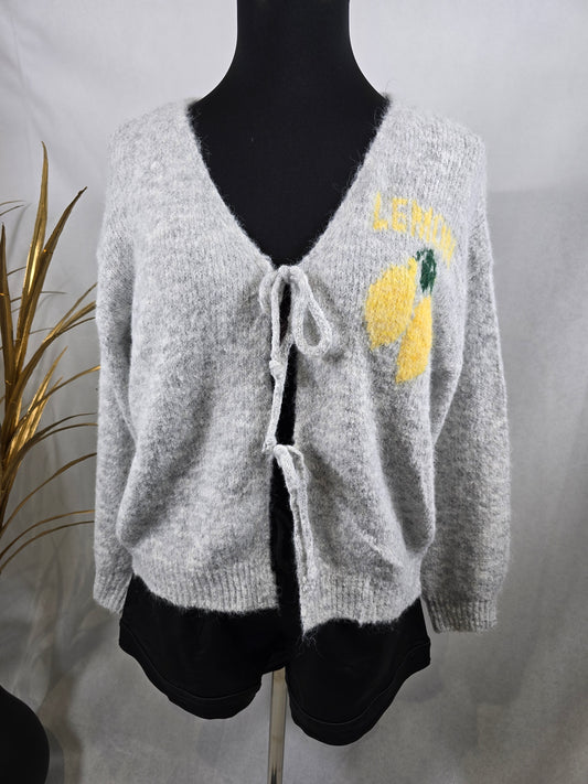 Pull "LEMON" avec motif citron