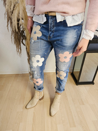 Jeans MARGUERITES - Style boyfriend