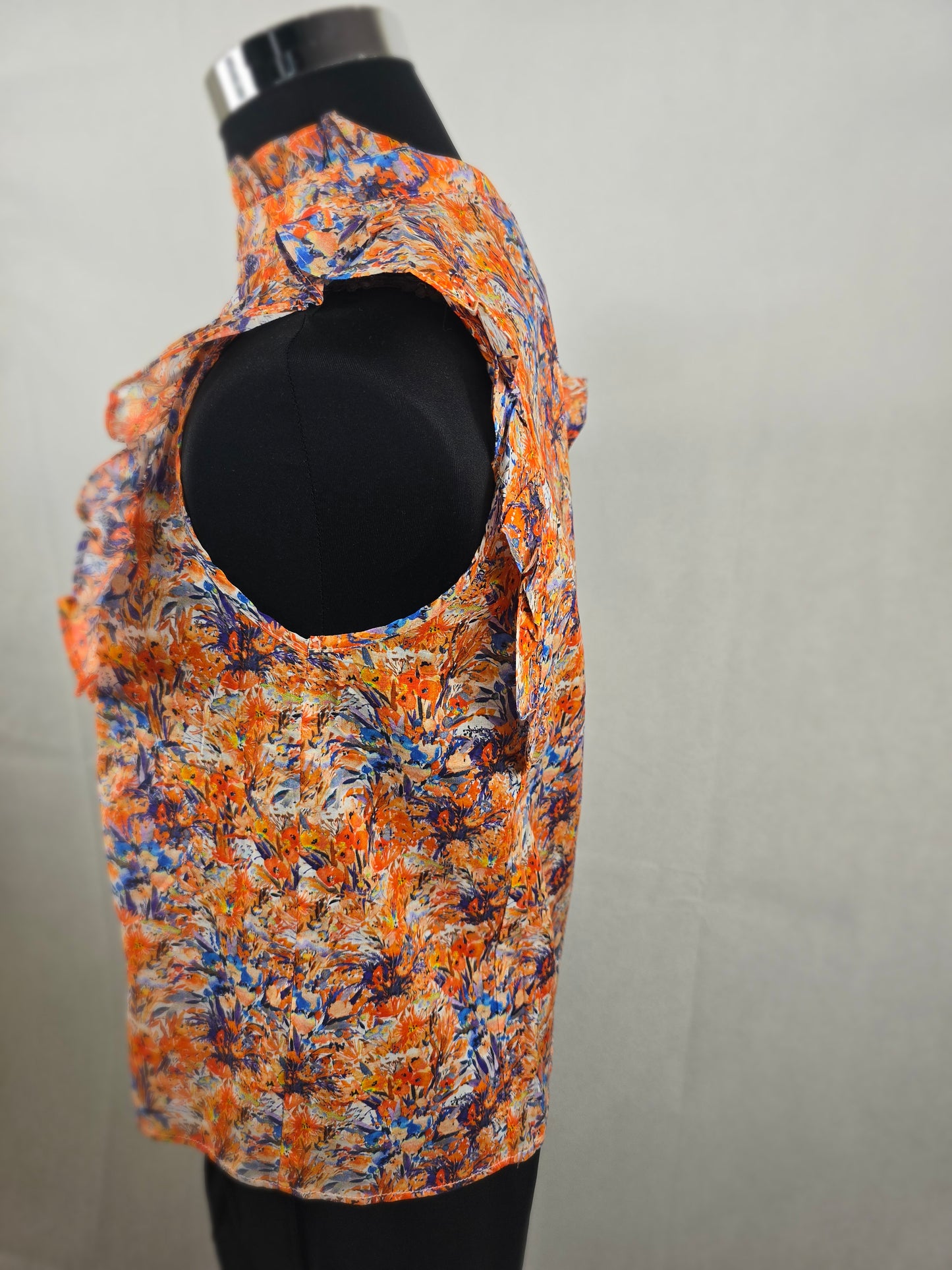 Chemise manches courtes FLEURS