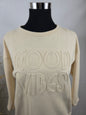 Pull long réversible "GOOD VIBES"