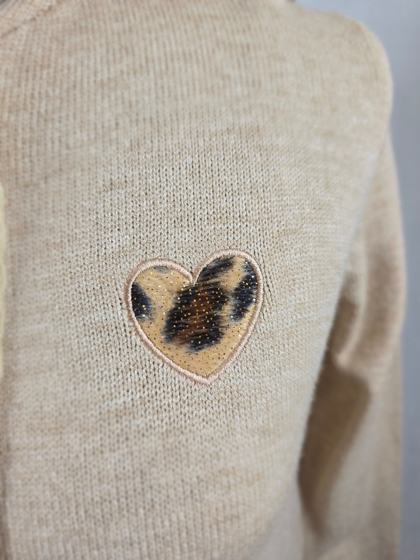 Pull CŒUR LEO