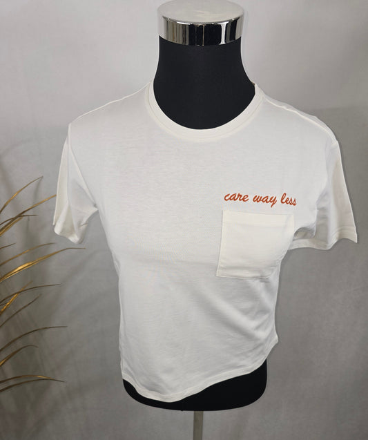 T-Shirt "Care Way Less"