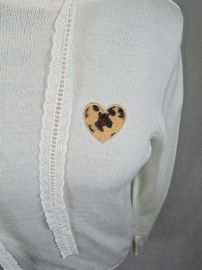 Pull CŒUR LEO