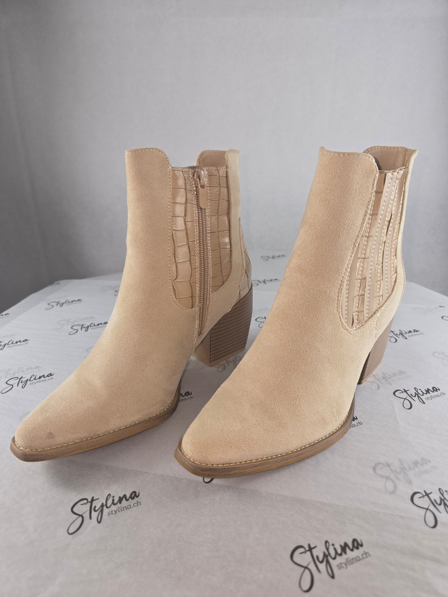 Bottines à talon ZIA