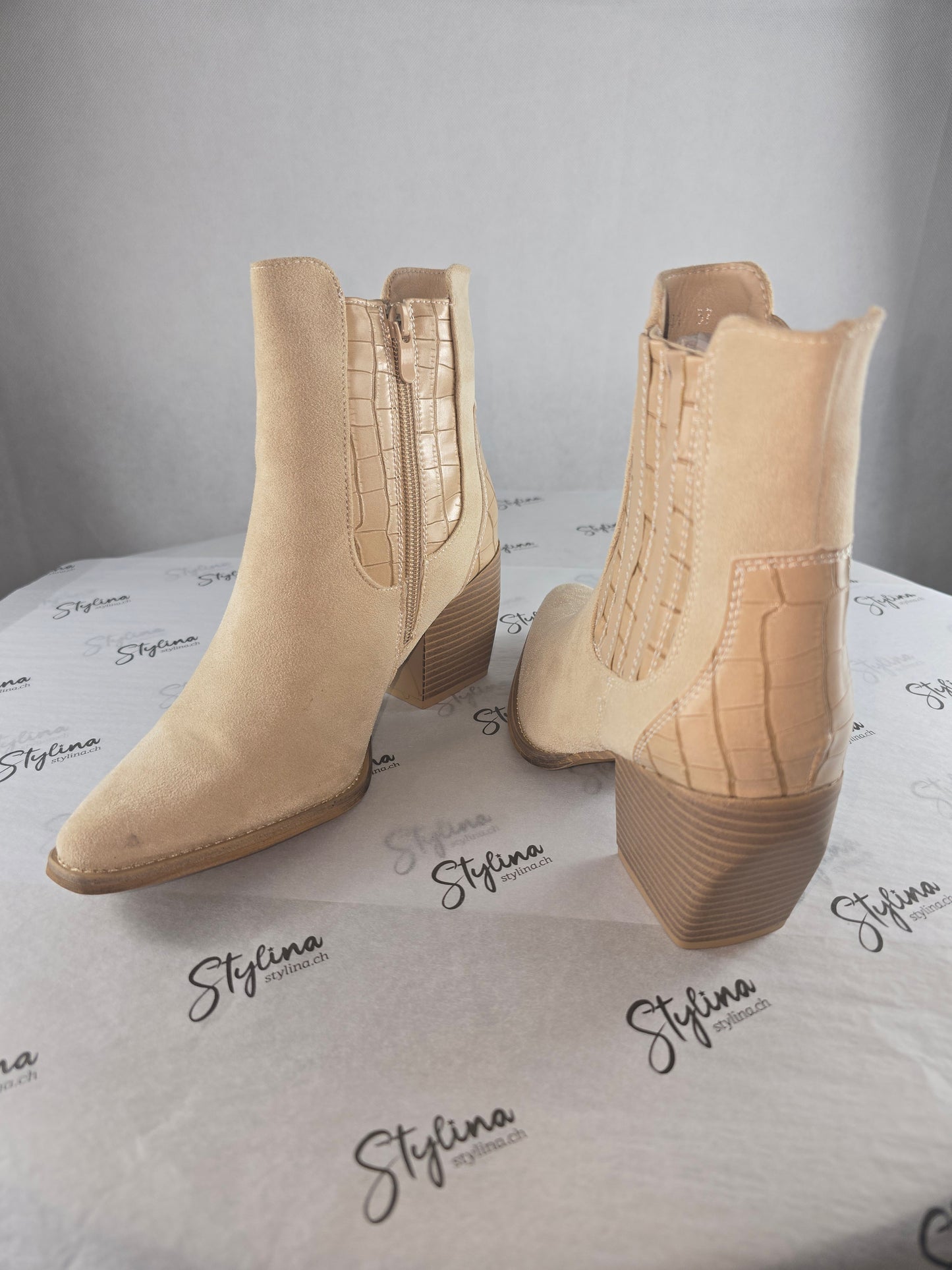 Bottines à talon ZIA