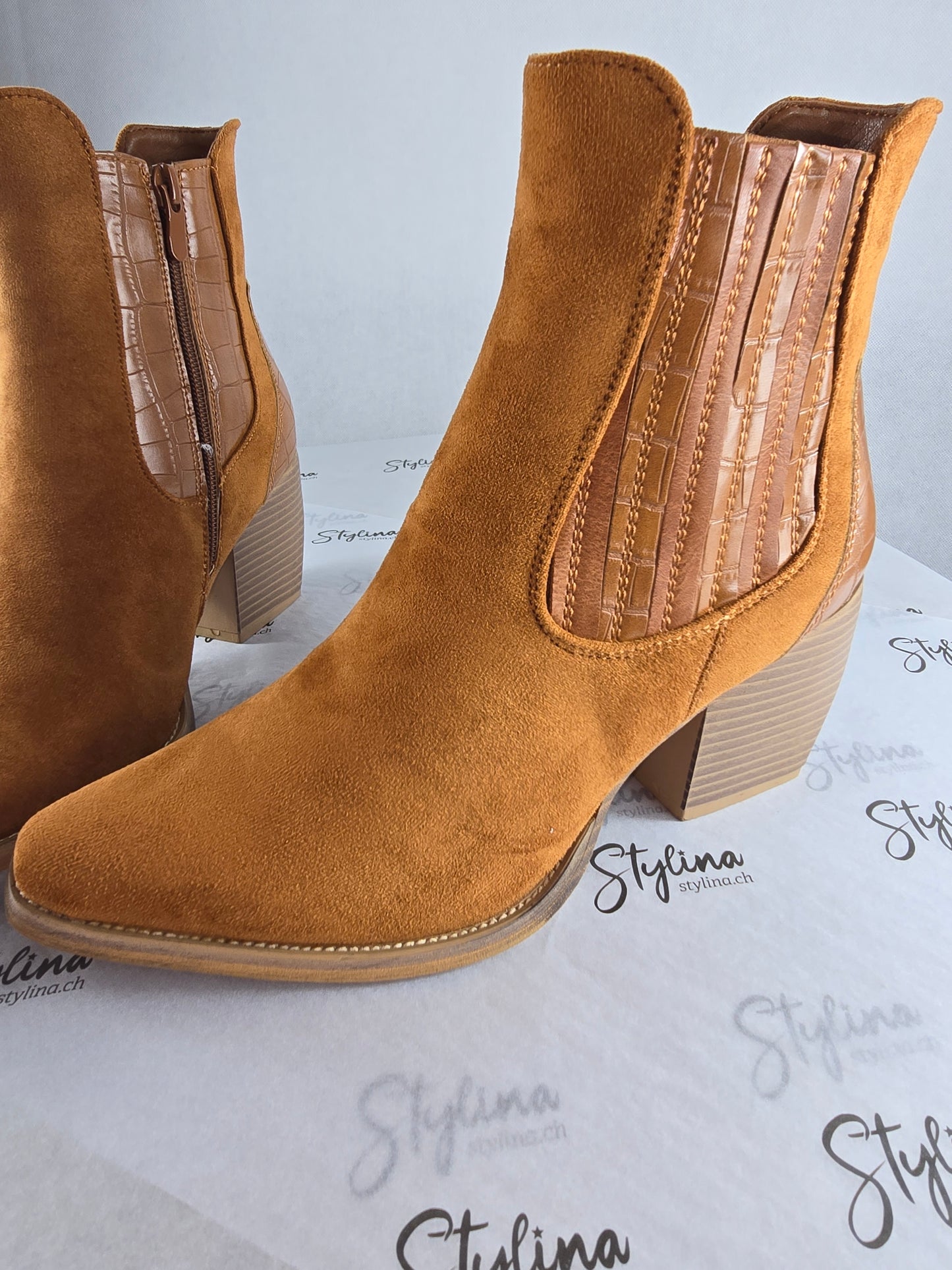 Bottines à talon ZIA