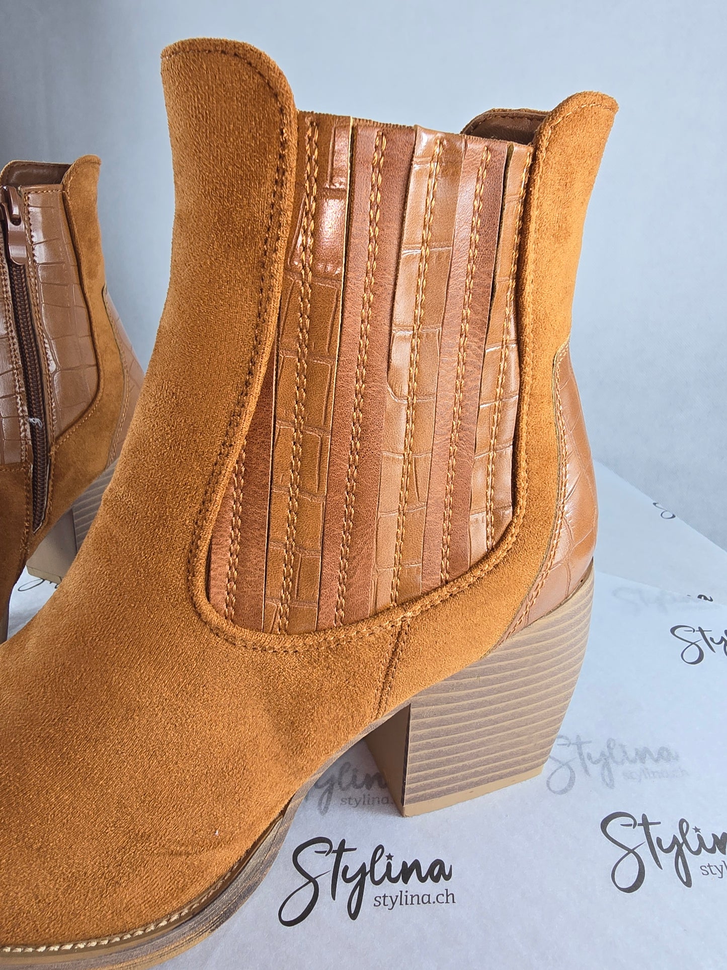Bottines à talon ZIA