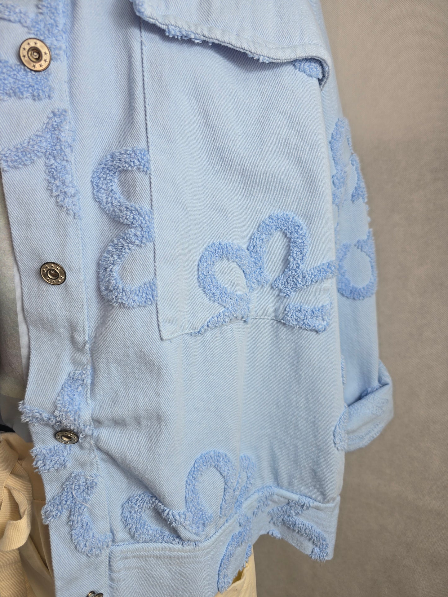 Veste fleurs