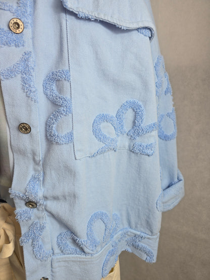 Veste fleurs