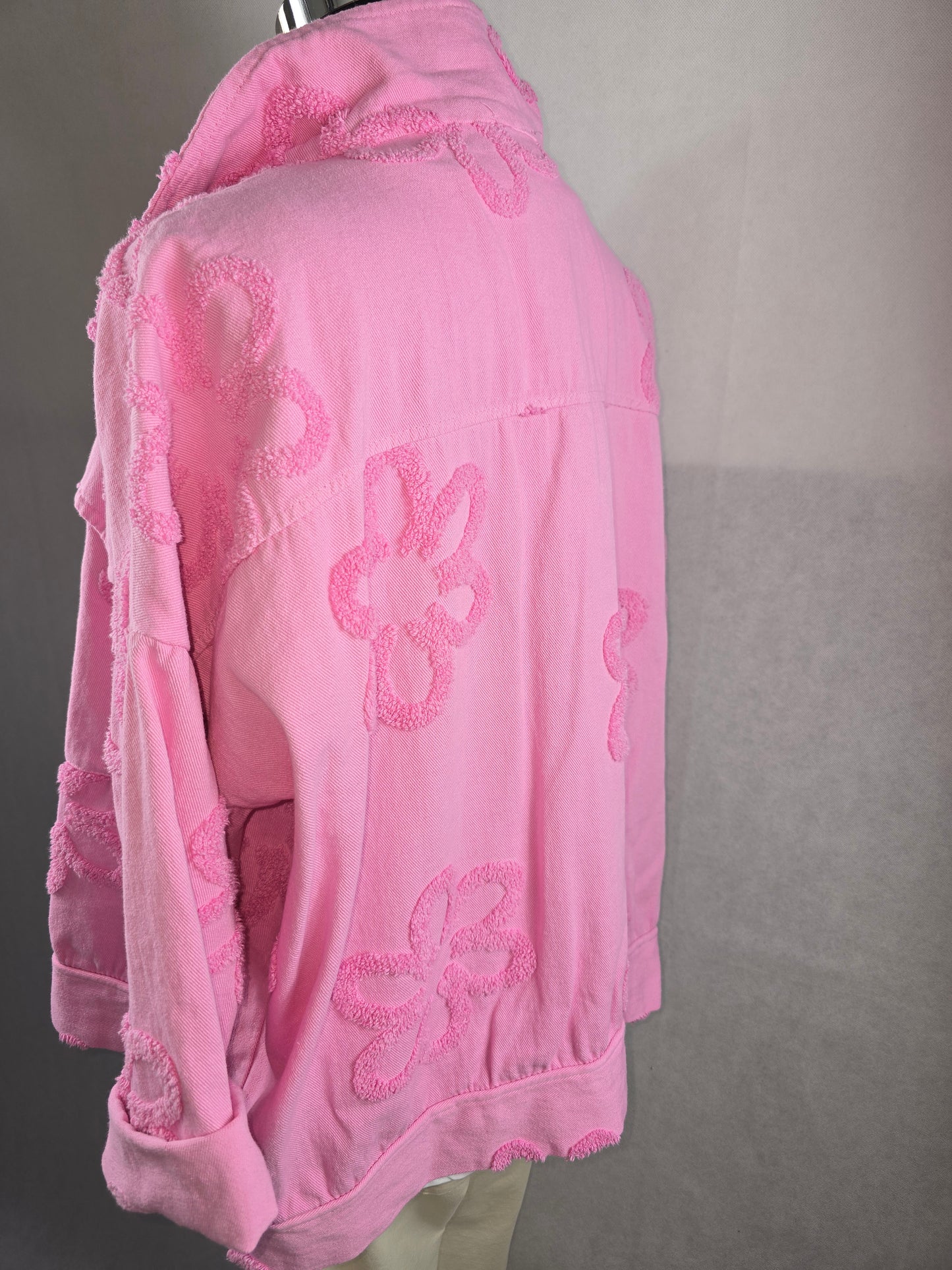Veste fleurs