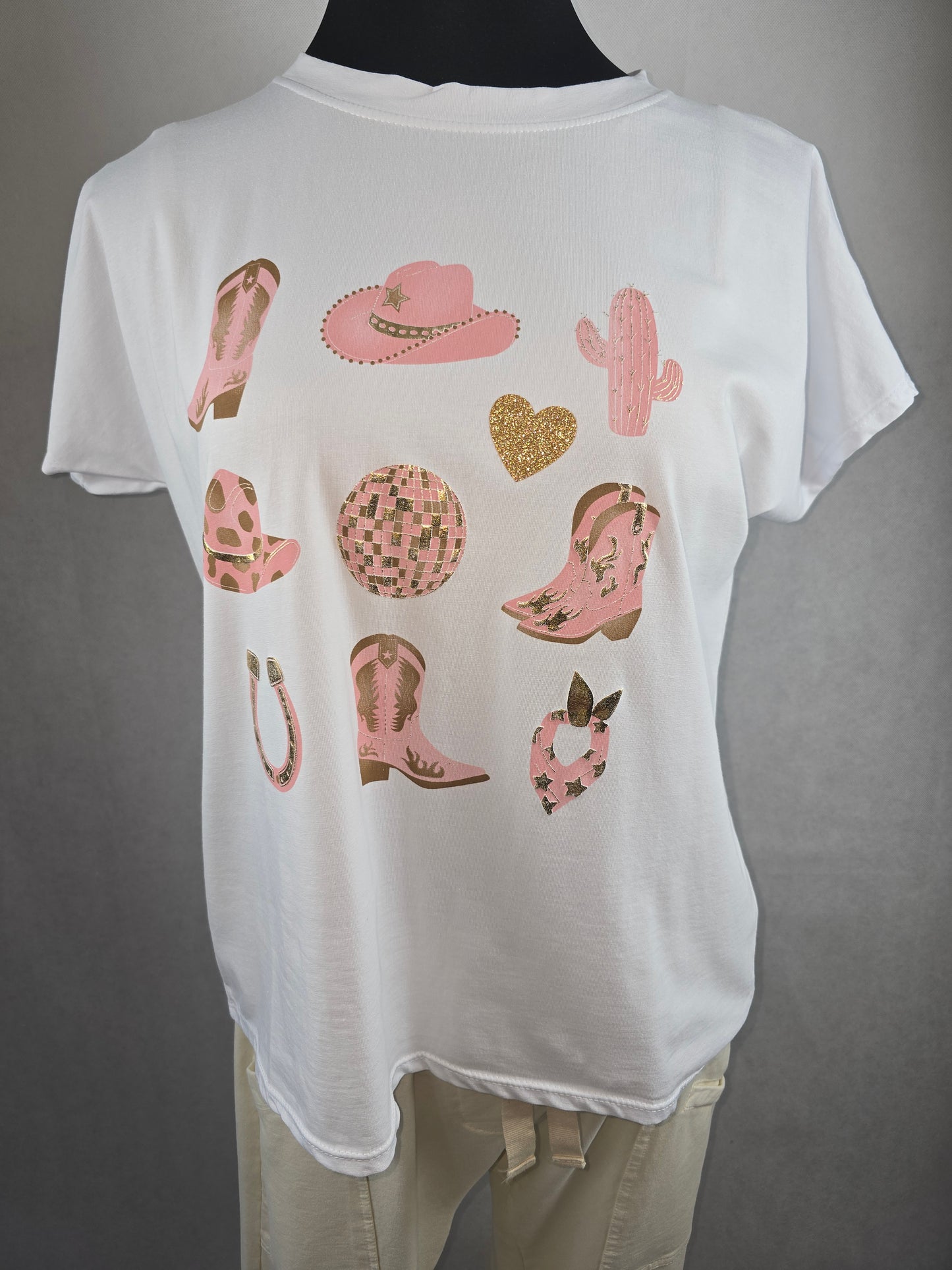 T-shirt Cow-boy