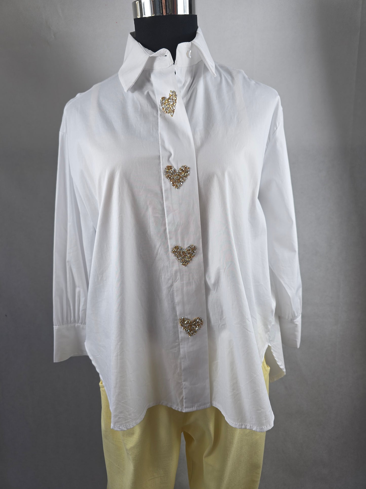 Chemise Cœur Doré