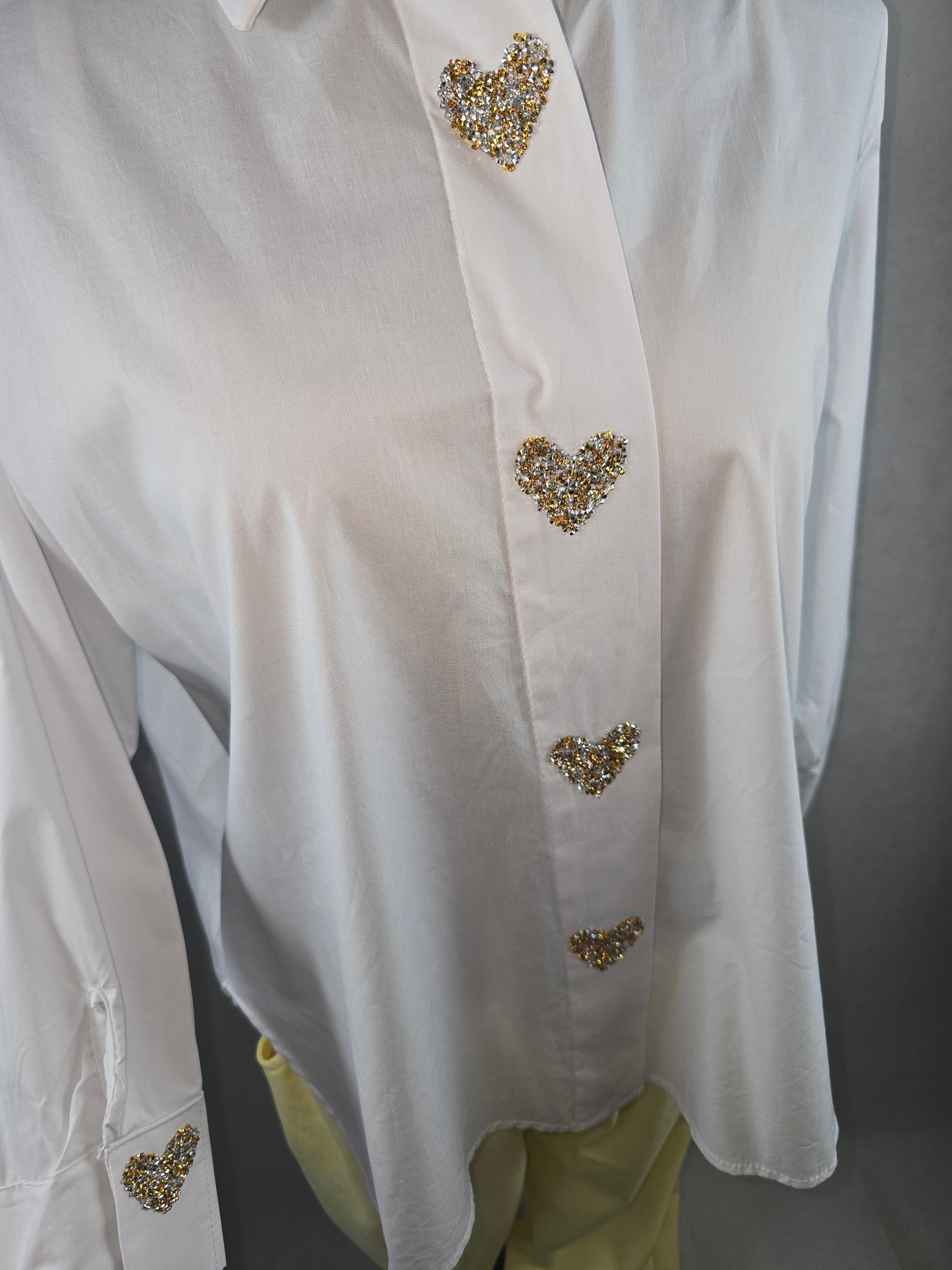 Chemise Cœur Doré