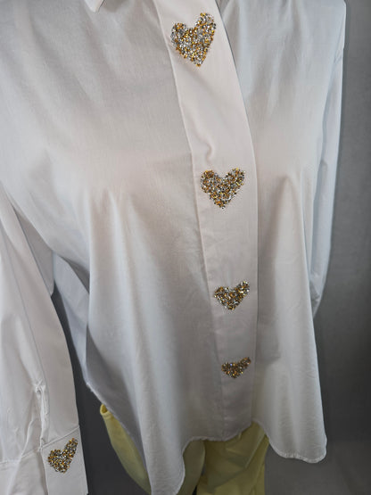 Chemise Cœur Doré