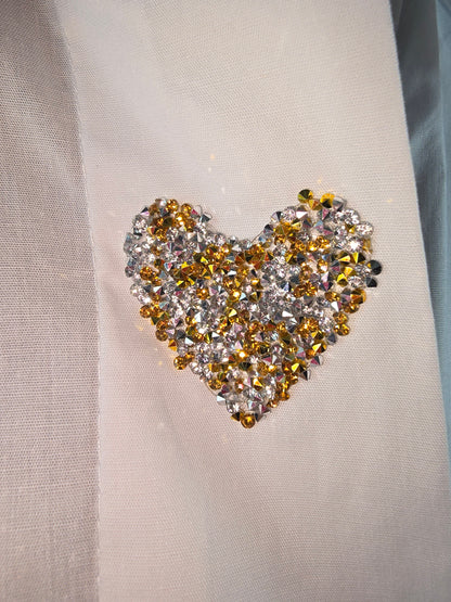 Chemise Cœur Doré