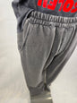 Pantalon léger à taille élastique avec poches latérales
