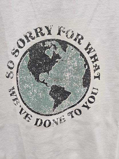 T-shirt avec dessin de la Terre