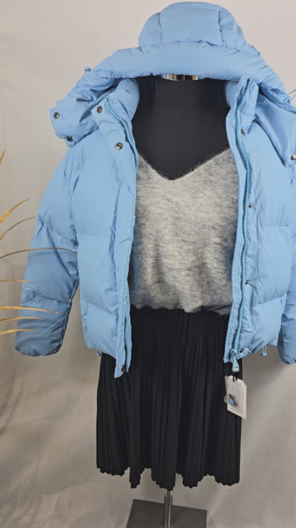 Veste doudoune avec capuchon