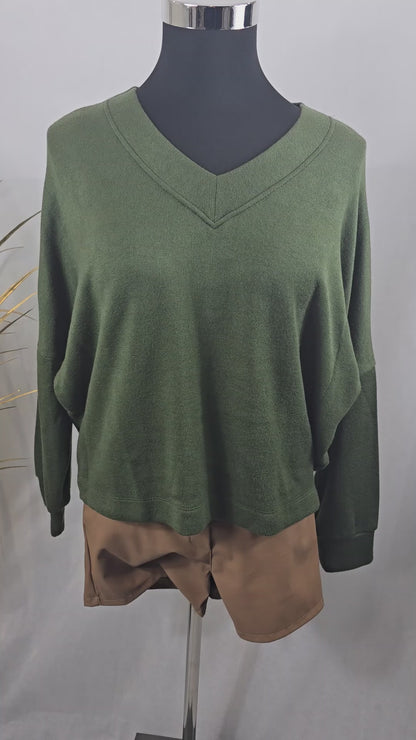 Pull col V vert