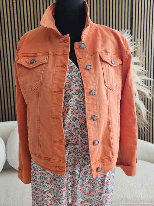 VESTE JEANS ORANGE