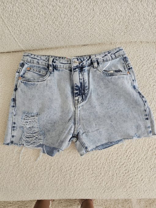 SHORT EN JEANS DÉCHIRÉ - Image 5