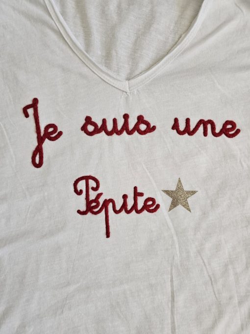 T-SHIRT "JE SUIS UNE PÉPITE" TU - Image 3