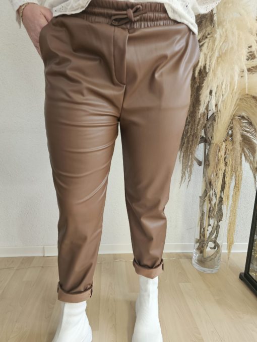 PANTALON "SAM" SIMILI CUIR – Image 2