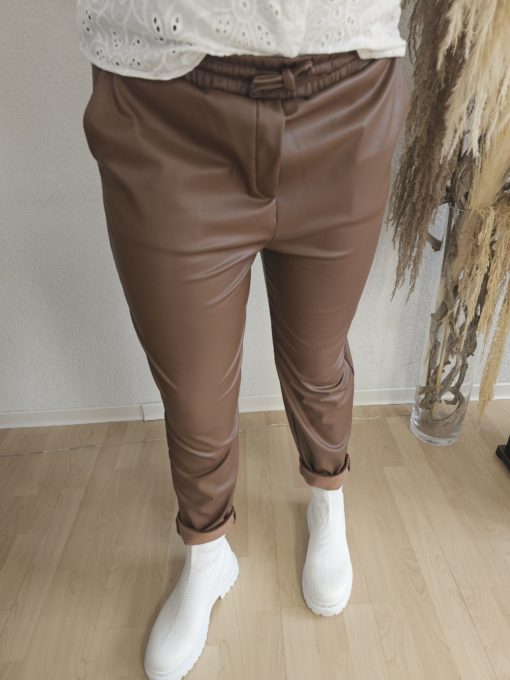 PANTALON "SAM" SIMILI CUIR – Image 3