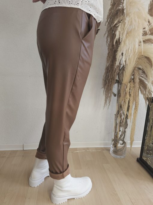 PANTALON "SAM" SIMILI CUIR – Image 4