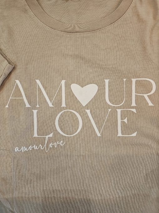 T-SHIRT *AMOUR-LOVE* TU - Image 2