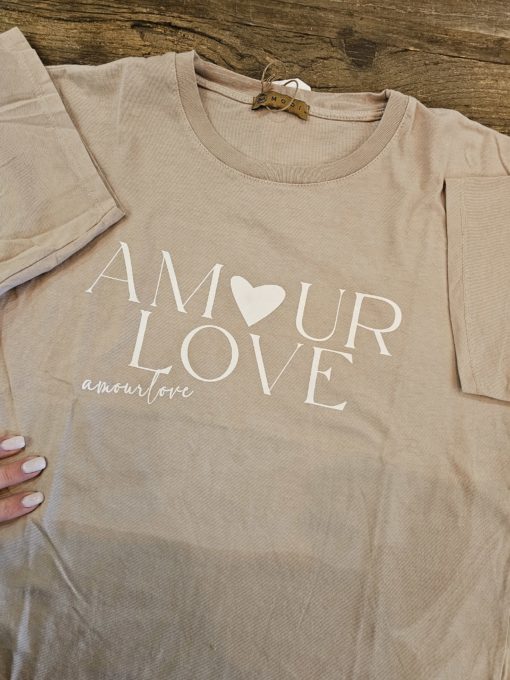 T-SHIRT *AMOUR-LOVE* TU